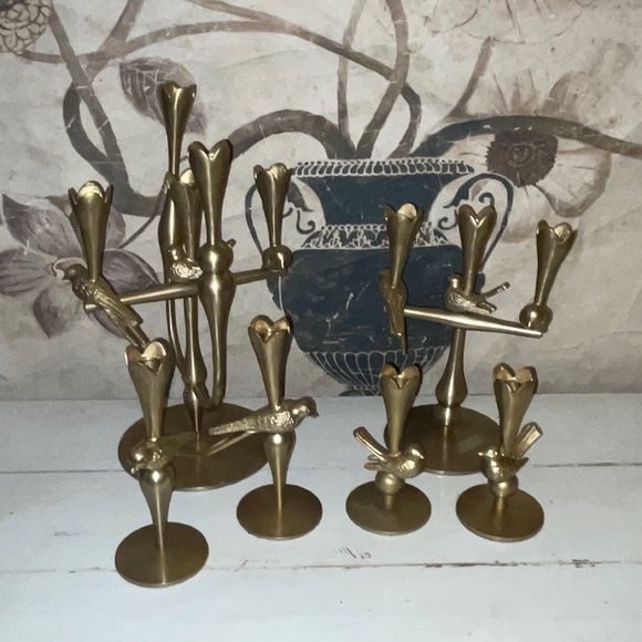 Anthropologie Marizia Sparrow Candle Holder-Small - Picture 2 of 3